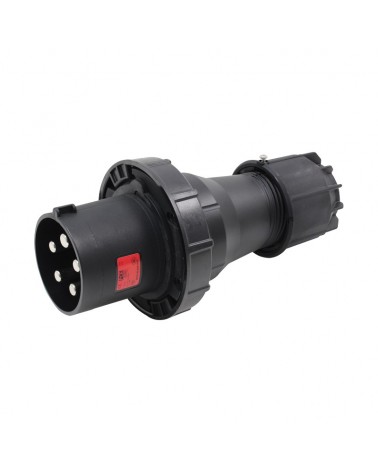 125A 415V 3P+N+E Black Plug (045-6xs)