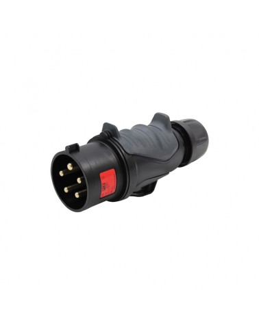 32A 415V 3P+N+E Black Plug (0253-6x)