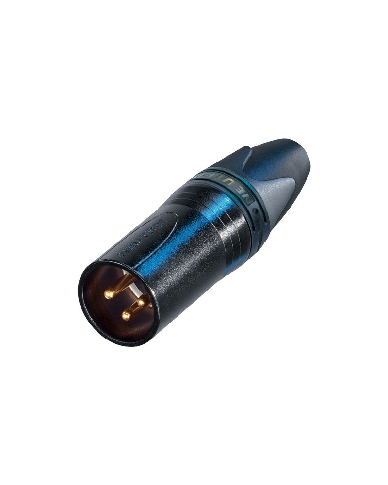 XLR 3-Pin Male Cable Plug Black NC3MXX-B