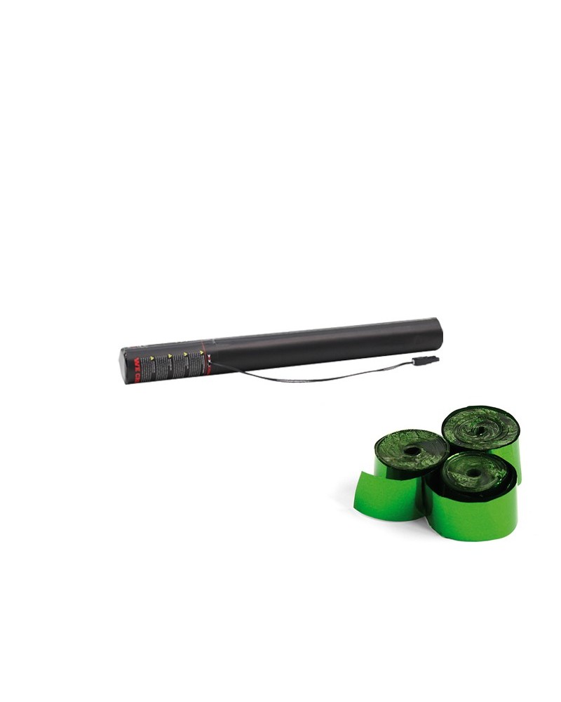 Electric Streamer Cannon 50cm Green Metallic