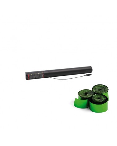 Electric Streamer Cannon 50cm Green Metallic