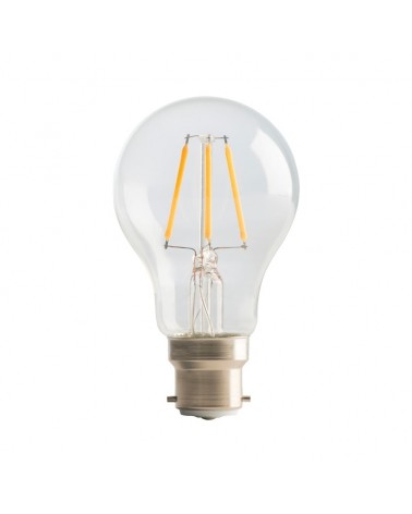 4W LED Clear GLS Filament Lamp, B22 2700K