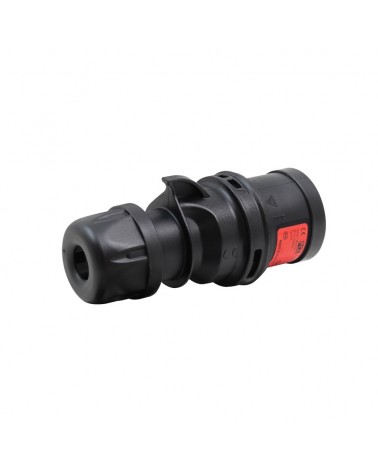 16A 415V 3P+E Plug Black (014-6x)
