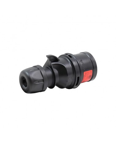 16A 415V 3P+N+E Black Plug (015-6x)