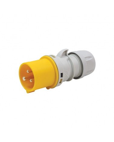 16A 110V 2P+E Plug (013-4)