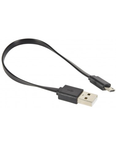 Avlink Micro USB Short Sync & Charge Flat Cable 20cm