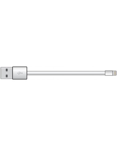 Avlink Apple® MFi Certified Lightning Short Sync & Charge Flat Cable 20cm