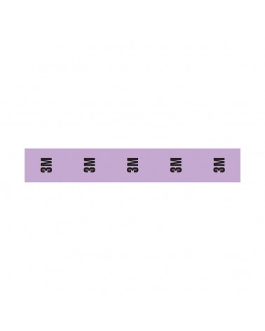 Cable Length ID Tape (24mm x 33m) - 3m Lilac