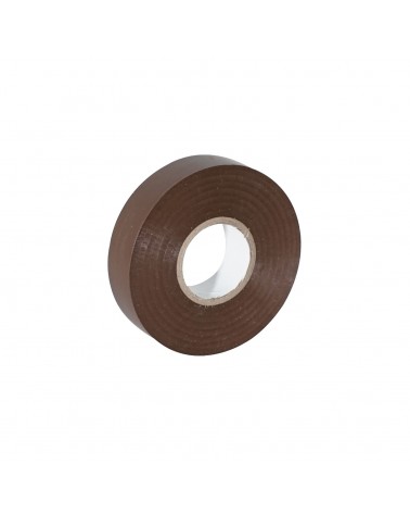 Economy PVC Insulation Tape 19mm x 33m - Brown