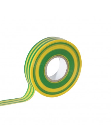 Economy PVC Insulation Tape 19mm x 33m - Yellow/Green