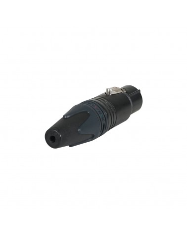XLR 6-Pin Female Cable Socket Black NC6FXX-BAG