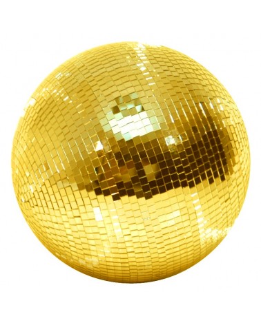 75cm (30'') Gold Mirror Ball (Pallet Charge)