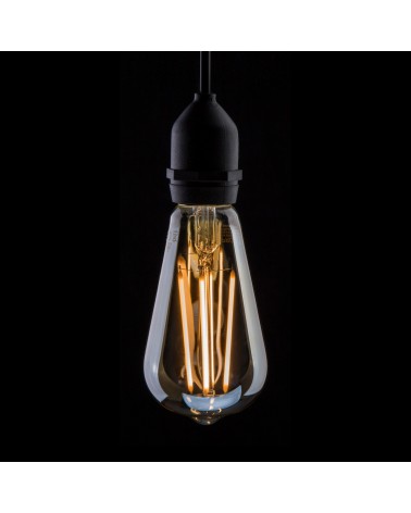 4W Dimmable LED ST64 Gold Filament Lamp 2200K BC