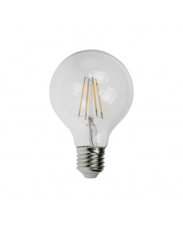 4W LED G80 Globe Filament Lamp 2700K ES