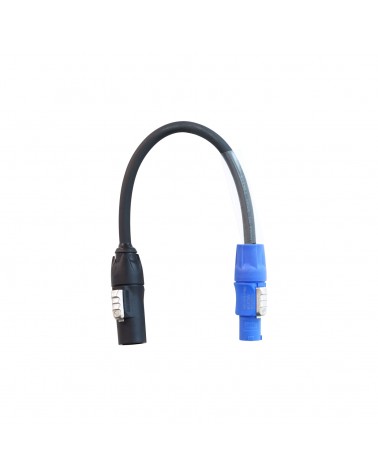LEDJ 0.25m PowerCON A-type to Neutrik PowerCON TRUE1 Cable