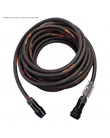 eLumen8 10.0m Socapex 19-Pin Male - Female Titanex 2.5mm Cable