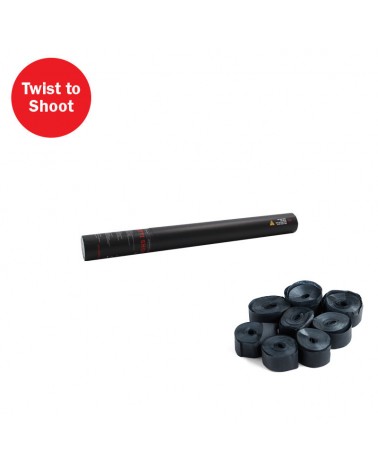 The Confetti Maker Handheld Streamer Cannon 50cm Black