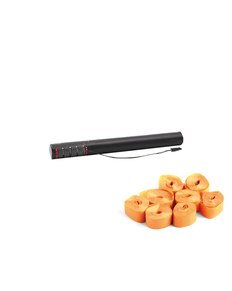 The Confetti Maker Electric Streamer Cannon 50cm Orange