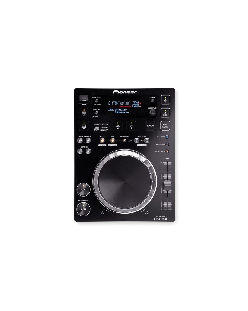 CDJ-350 Digital DJ Deck with CD Drive and USB Playback