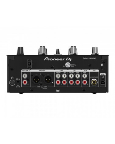 DJM-250MK2 2Ch DJ Mixer with USB & On-Board Effects BLACK