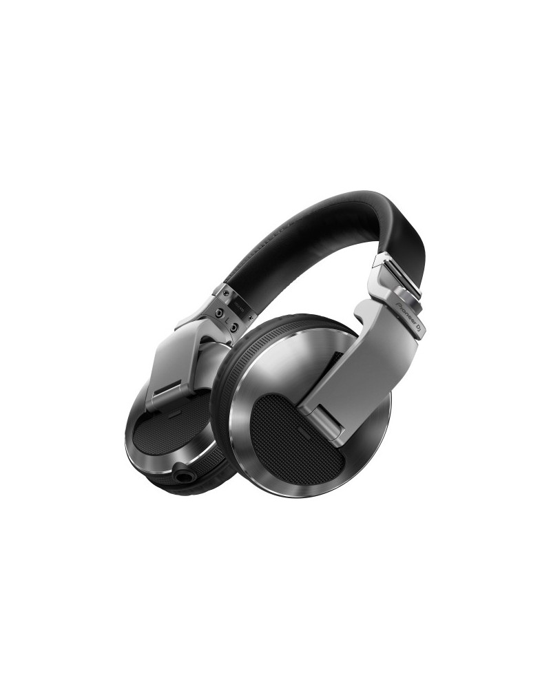 HDJ-X10-S Pro DJ 50mm Headphones with Swivel Ear Silver