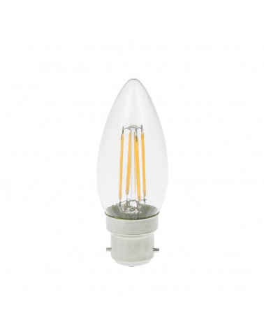4W LED Filament Candle Lamp 2700K BC