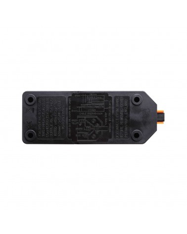 2 Gang 13A HD Mains Socket, Orange (ELS132O)