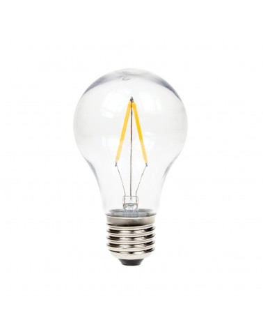 2W Dimmable LED Filament GLS Polycarbonate Lamp 2700K ES