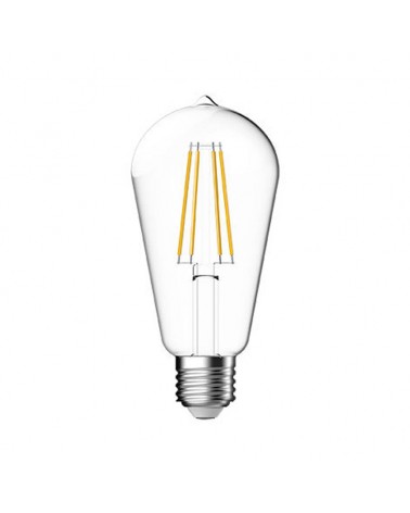 Tungsram 4.5W LED Clear ST64 Filament Lamp, E27 2700K