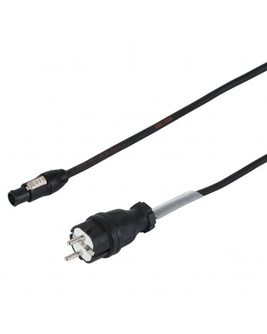 2m PCE Schuko - Neutrik PowerCON TRUE1 TOP Cable