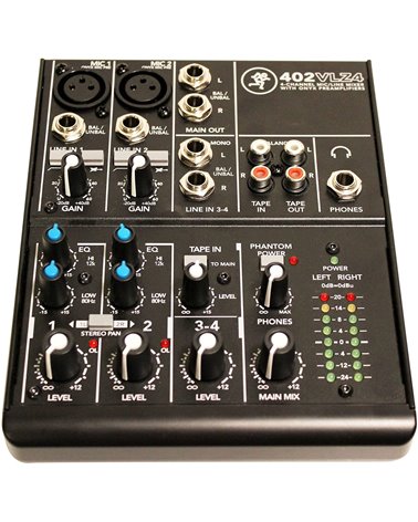 Mackie 402-VLZ4 4 Channel Compact Analogue Mixer