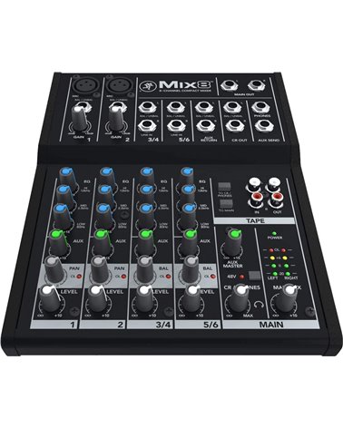 Mackie Mix8 8 Channel Compact Mixer