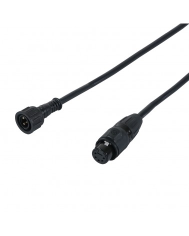 0.5m DMX Exterior IP Male - Seetronic IP XLR 5-Pin Female Cable