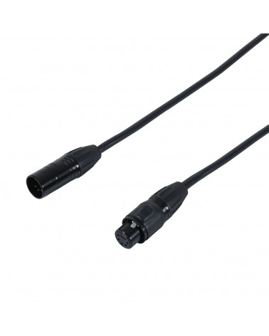 1m Seetronic IP 5-Pin Male XLR - 5-Pin Female XLR DMX Cable