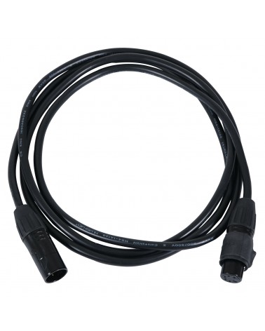 2m Seetronic IP 5-Pin Male XLR - 5-Pin Female XLR DMX Cable