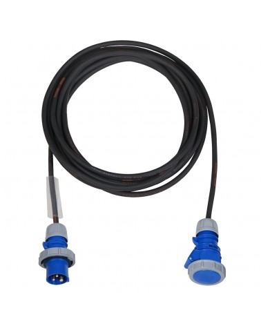 30m 2.5mm IP67 Blue 16A Male - 16A Female Cable