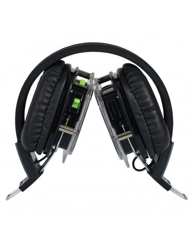 SDPRO 3-Channel Silent Disco Headphones