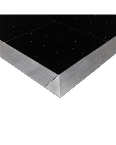 LEDJ Black RGB Starlit 2ft x 2ft Dance Floor Panel (4 sided)