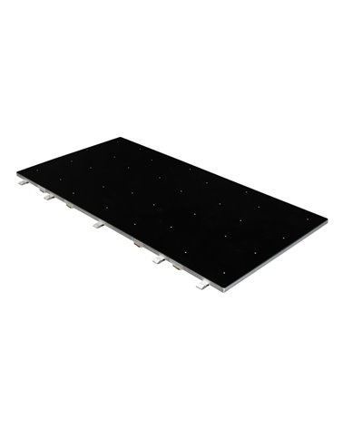 LEDJ Black RGB Starlit 2ft x 4ft Dance Floor Panel
