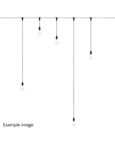 0.5m BC Festoon Pendant - E27 Lamp Holder