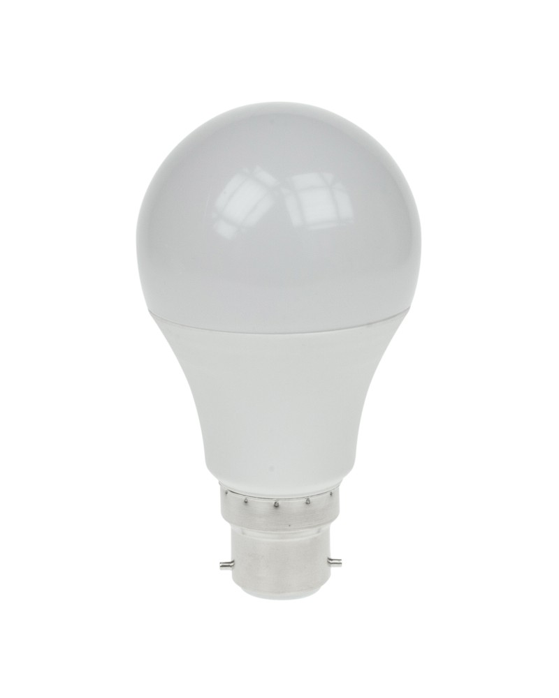 8.5W LED 2700K Polycarbonate GLS Lamp, BC