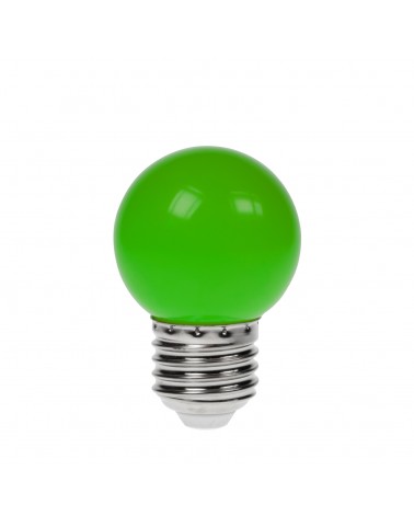 1W LED Polycarbonate Golf Ball Lamp, ES Green