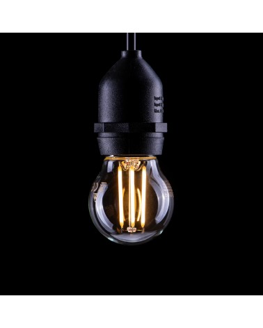 4W LED Filament Golf Ball Lamp 2700K ES