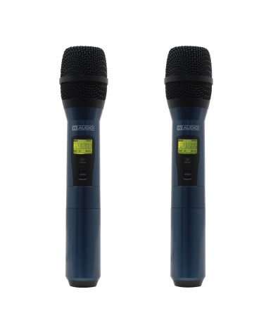 DQM 800H Quad Handheld UHF Radio Microphone System (823Mhz-865Mhz)