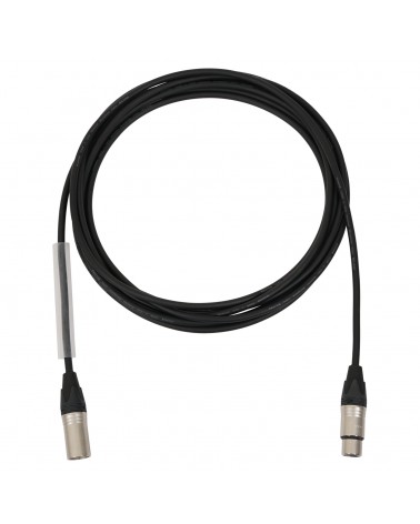 50m Neutrik XLR Male - XLR Female Microphone Cable, Silver