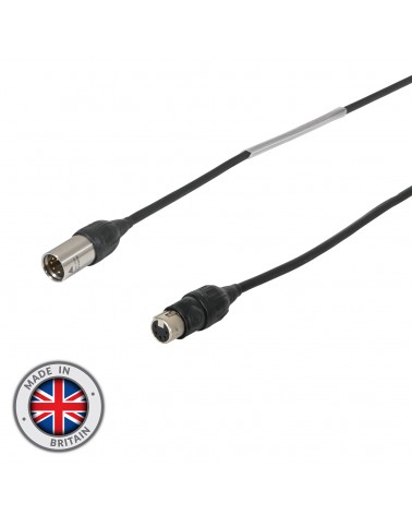 25m 5-Pin XLR -TOP IP65 Neutrik Male - Female DMX Cable