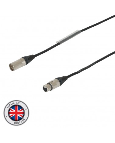 25m 5-Pin Neutrik Male - Female XLR TOUR DMX1PRB DMX Cable