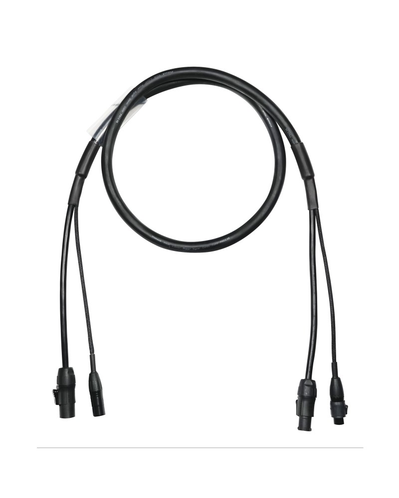 15m Combi 2.5mm IP65 Seetronic TR1 Power/ 5-Pin DMX Cable