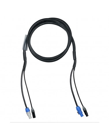 1m Combi 2.5mm Seetronic PowerTwist / 5-Pin DMX Cable