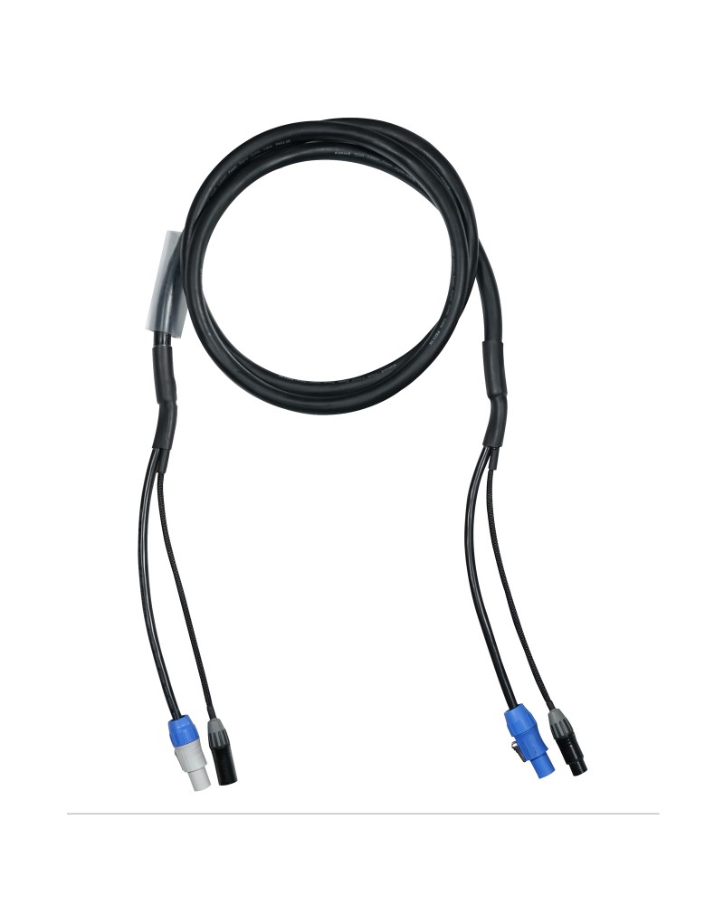 5m Combi 2.5mm Seetronic PowerTwist / 5-Pin DMX Cable